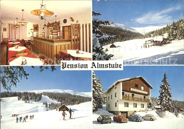 Niederwoelz Pension Almstube  Bar Skipiste