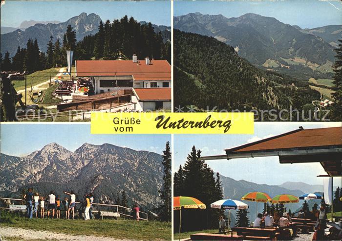 Ruhpolding Bayern Gipfelgaststaette Unterberg Alm