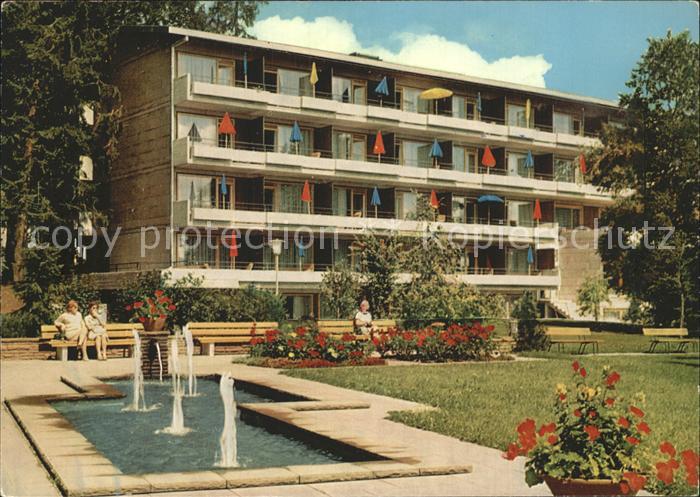 Hoechenschwand Schwarzwald BW Sanatorium Sankt Georg
