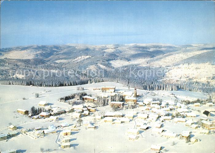 Hoechenschwand Schwarzwald BW Fliegeraufnahme