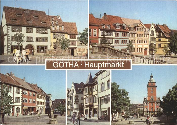 Gotha Thueringen Hauptmarkt
