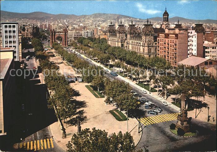 Barcelona Cataluna Victor Paradera Allee