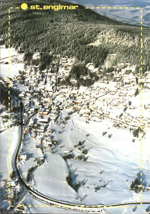 St Englmar Fliegeraufnahme Winter