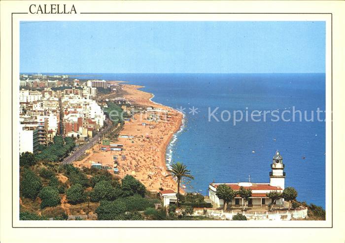 Calella Faro y vista parcial