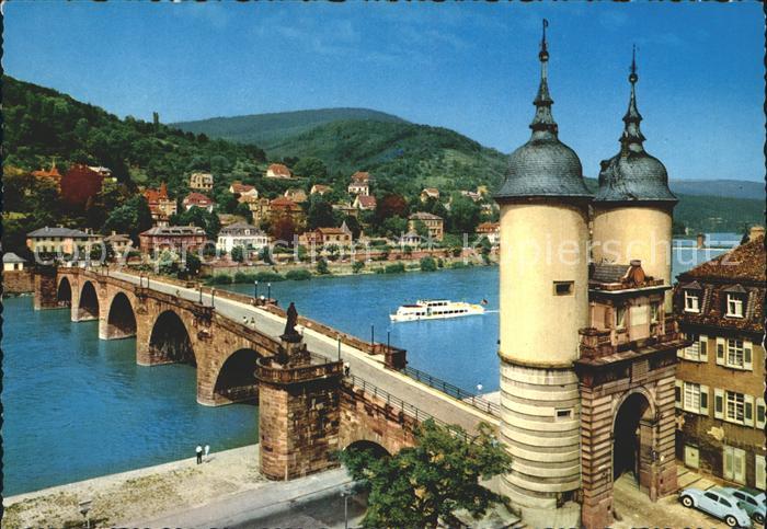Heidelberg Neckar Alte Neckarbruecke