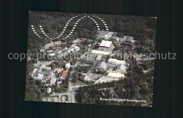 Geiselgasteig Bavaria Filmstadt Fliegeraufnahme