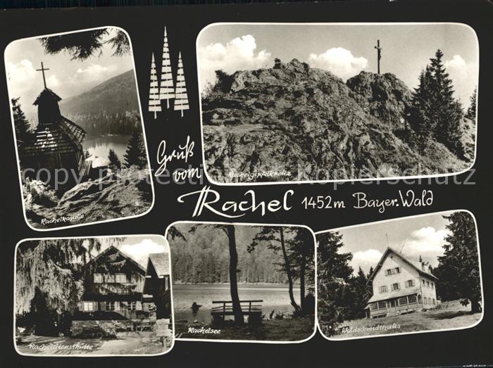 Spiegelau Rachelsee Rachelkapelle Rachelgipfelkreuz