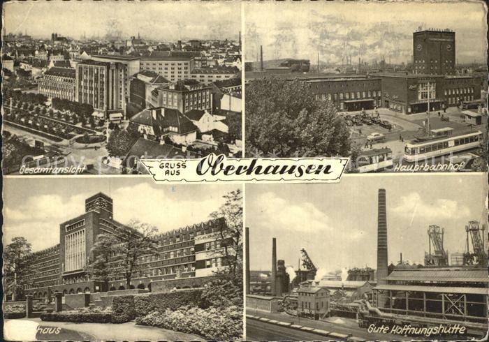 Oberhausen Hauptbahnhof Gute Hoffnungshuette