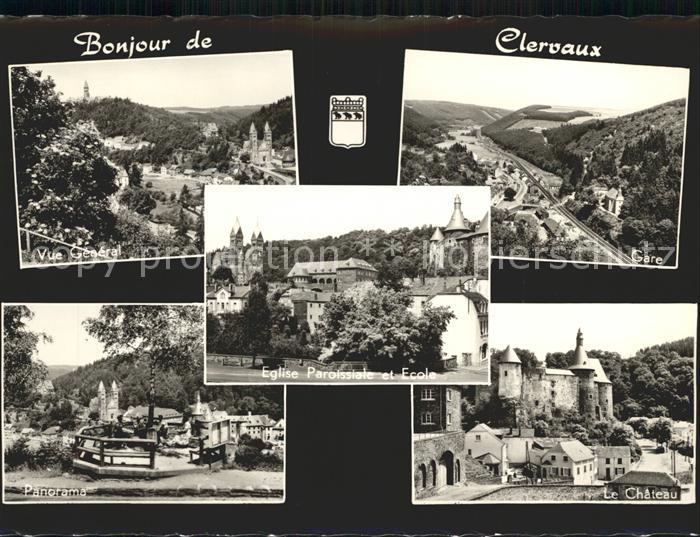 Clervaux Le Chateau Gare Ecole