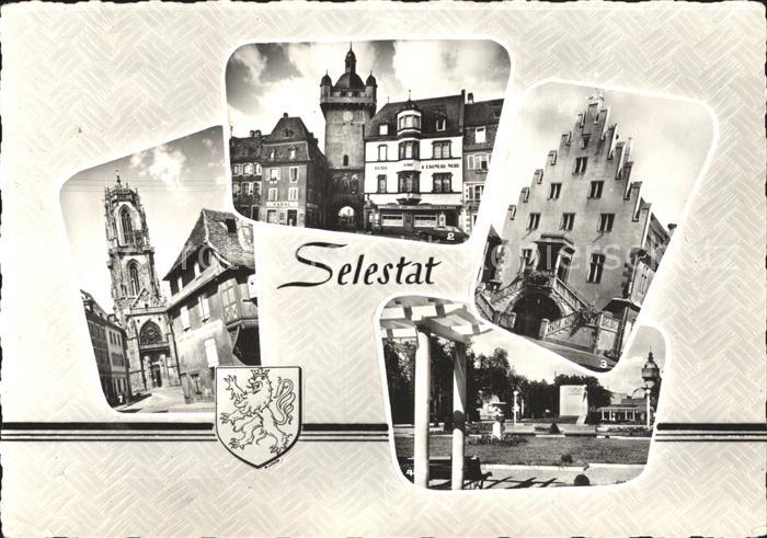 Selestat Bas Rhin Elsass Eglise Saint-Georges La Tour de L Horloge