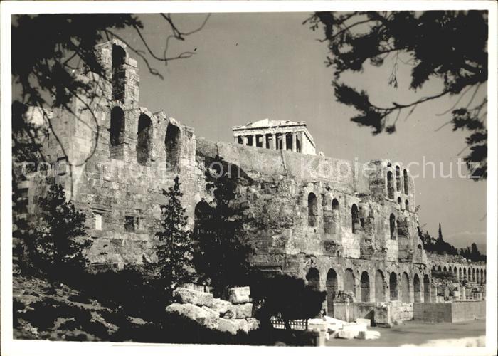 Athen Griechenland Odeum des Herodes Atticus