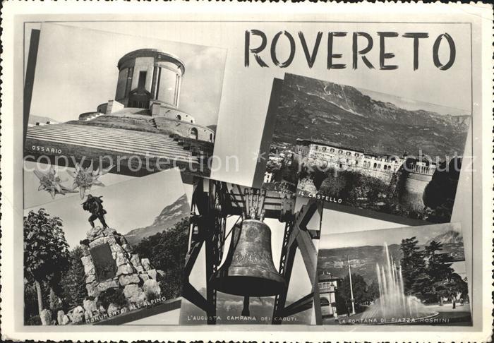 Rovereto Il Castello Ossario Monumento alL Alpino