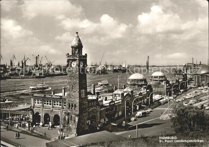 HAMBURG CITY Sankt Pauli Landungsbruecken
