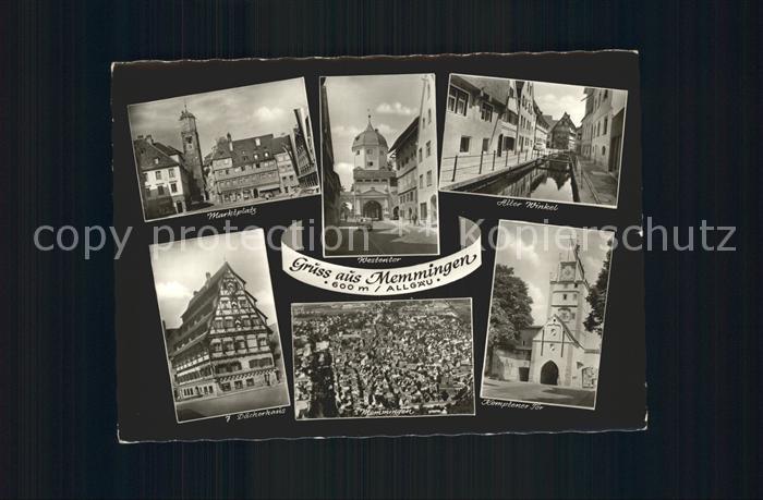 Memmingen Bayern Alter Winkel Marktplatz