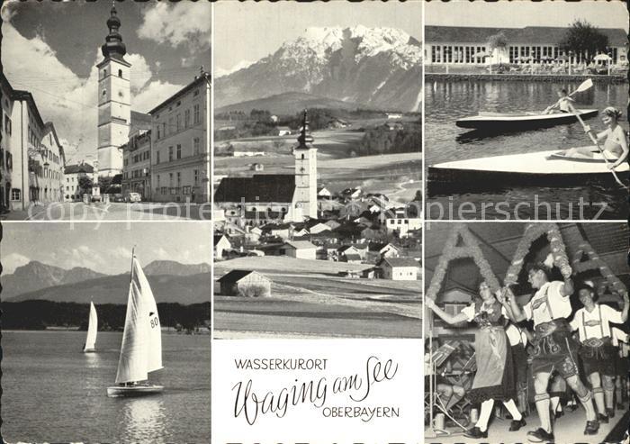 Waging See Kirche Segelboot Volkstanz