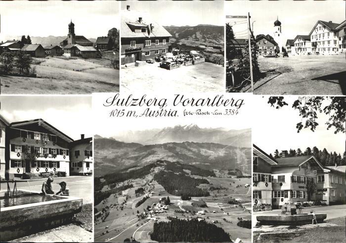 Sulzberg Vorarlberg Stadtansicht