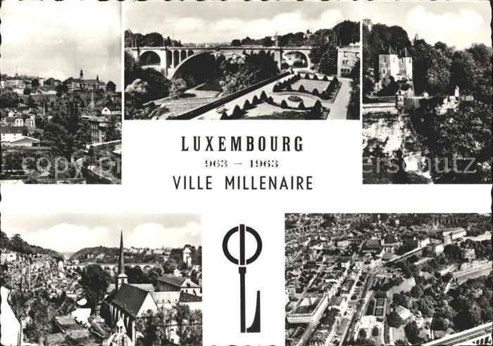 LUXEMBOURG  Luxemburg Stadtansicht