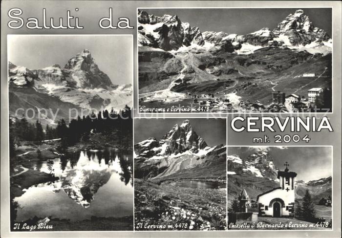 Cervinia Aosta Il Lago Bleu Il Cervino