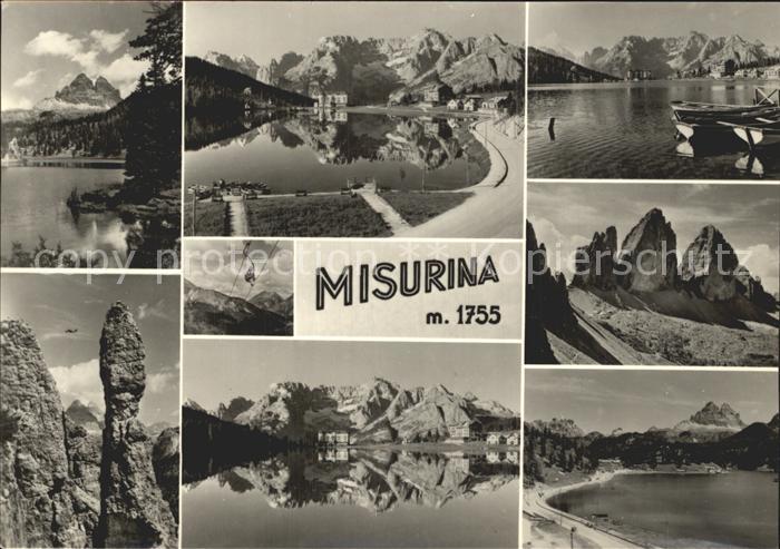 Misurinasee See Berge