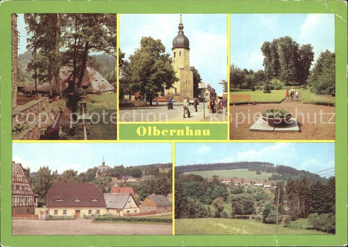 Olbernhau Erzgebirge Althammer Denkmal Saigerhuette Gruenthal Thaelmann Platz mi
