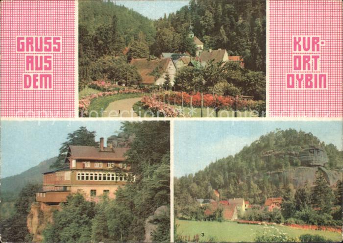 Oybin Sachsen Kurpark HOG Berg Oybin Teilansicht