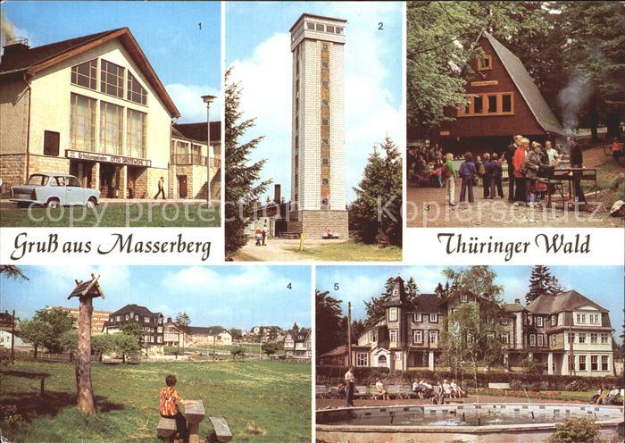 Masserberg FDGB Ferienheim Otto Grotewohl Rennsteigwarte Werraquellenbaude Kurha