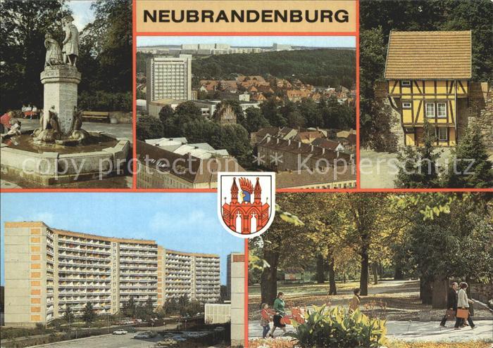 Neubrandenburg Mudder Schulten Brunnen Wiekhaus Einsteinstr Wall an der Turmstra