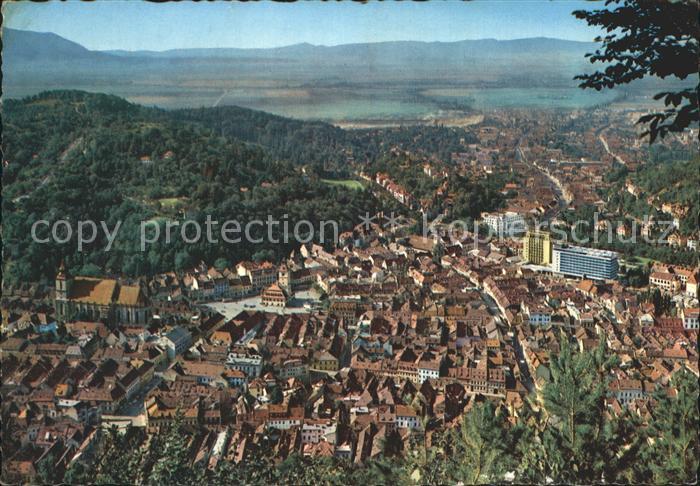 Brasso Brasov Kronstadt Fliegeraufnahme