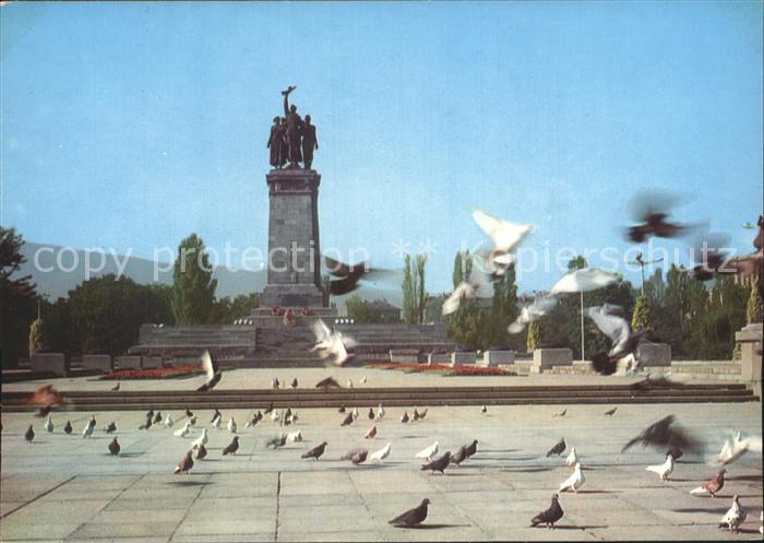 Sofia Sophia Denkmal der Sowjetarmee