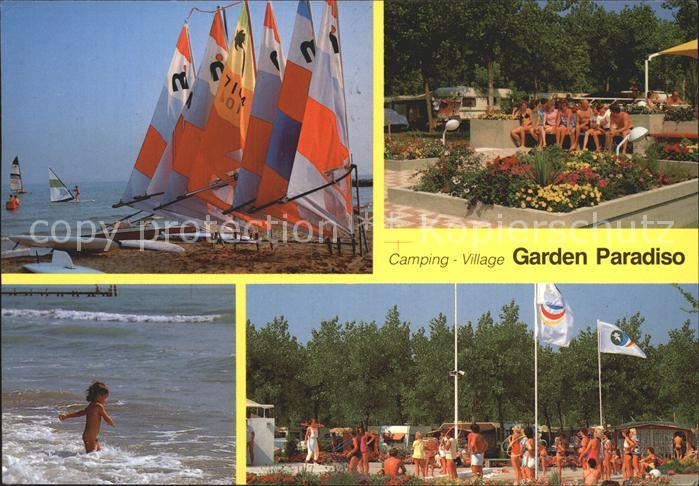 Cavallino Venezia Camping Village Garden Paradiso Surfen Strandpartie