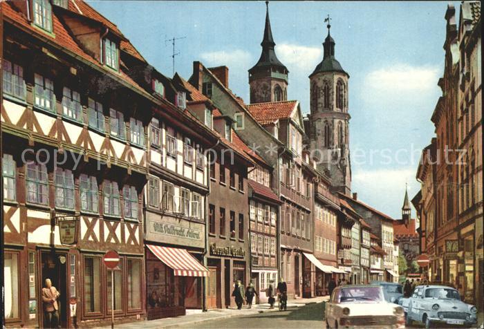 Goettingen Niedersachsen Johannisstrasse Kirchtuerme