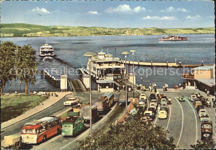 Konstanz Bodensee Landeplatz Staad der Autofaehre