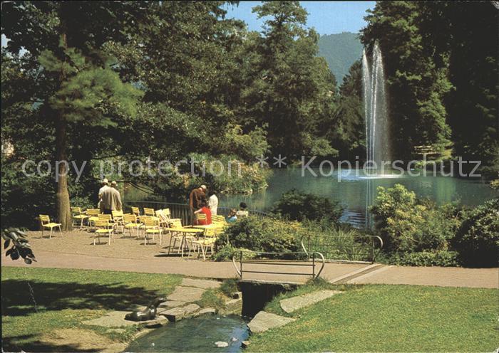 BADENWEILER BW Kurpark Fontaene