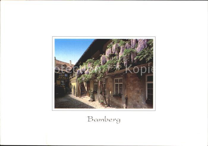 Bamberg Innenhof eines Fischerhauses