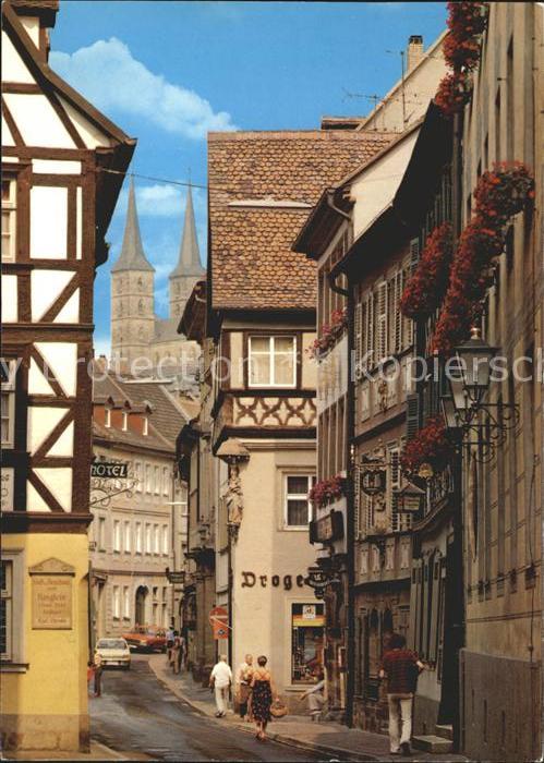 Bamberg Dominikanerstrasse und St Michael