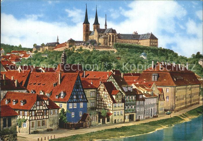 Bamberg Michelsberg mit Regnitz
