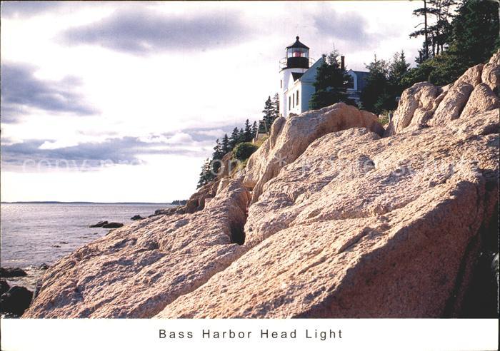 Bass Harbor Head Light at the southwest TJP of Mount Desert Island