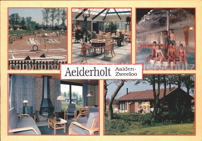 Aalden Vakantiepark Aelderholt Minigolf Schwimmbad Kaminzimmer Bungalow