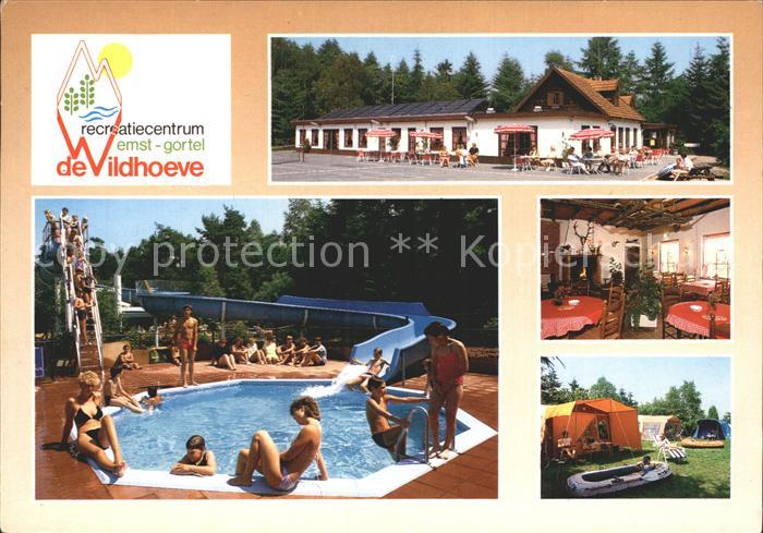 Emst Epe Recreatiecentrum De Wildhoeve Terrasse Swimmingpool Zeltplatz