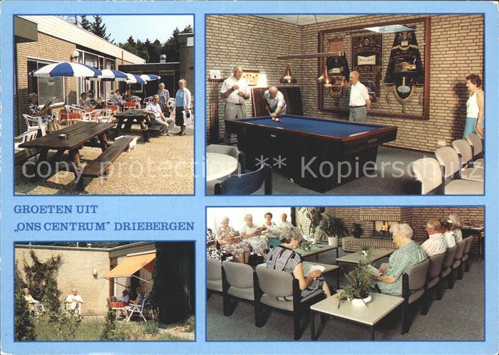 Driebergen Ons Centrum Terrasse Billard Aufenthaltsraum