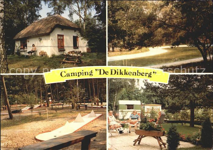 Bennekom Camping De Dikkenberg Bungalow Park Minigolfanlage