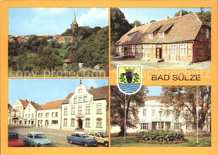 Bad Suelze Ortsansicht Salinehaus Marktplatz Sanatorium