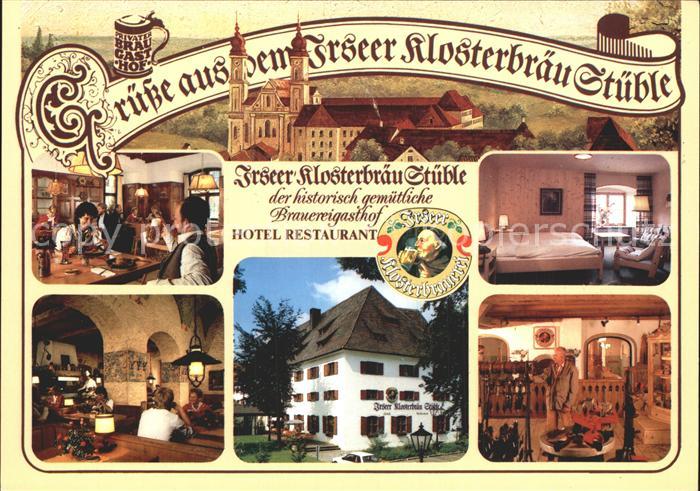 Irsee Hotel Restaurant Irseer Klosterbraeu Stueble Gaststube Zimmer Weinstand