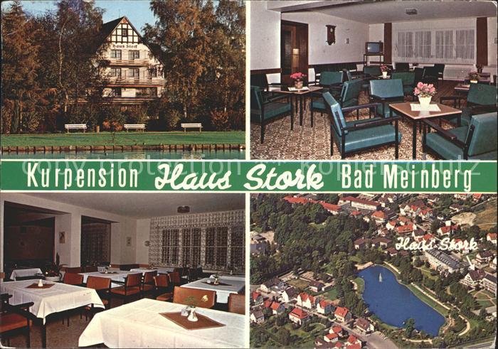 Bad Meinberg Kurpension Haus Stork Gast und Aufenthaltsraum Fliegeraufnahme