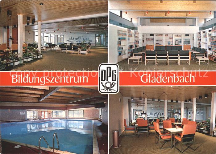 Gladenbach Hessen Bildungszentrum DPG Konferenzraeume Hallenbad