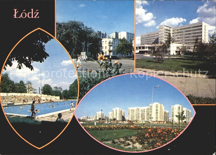 Litzmannstadt Lodz Basen kapielowy Zakladow Stary Rynek Mikolaja Kopernika Osied
