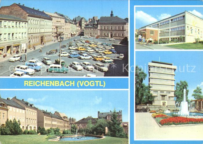 Reichenbach Vogtland Markt Park des Friedens Kindergarten Goldene Kindersonne Wa