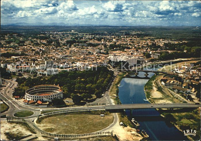 Dax Landes La Ville les Arenes et les bords de l'A