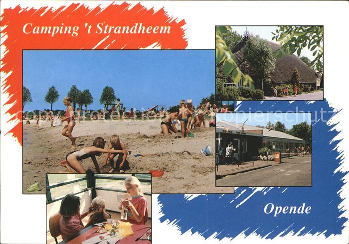 Opende Camping t Strandheem Strand Restaurant Kinderspielecke