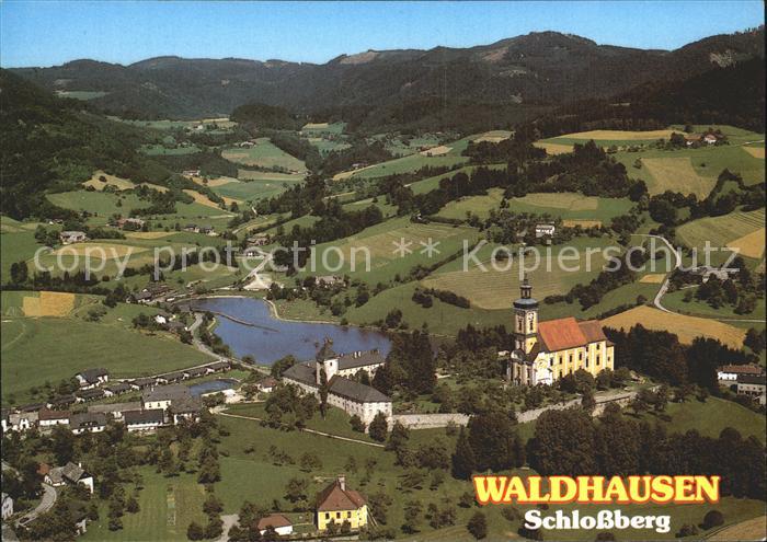 Waldhausen Strudengau Schlossberg Fliegeraufnahme